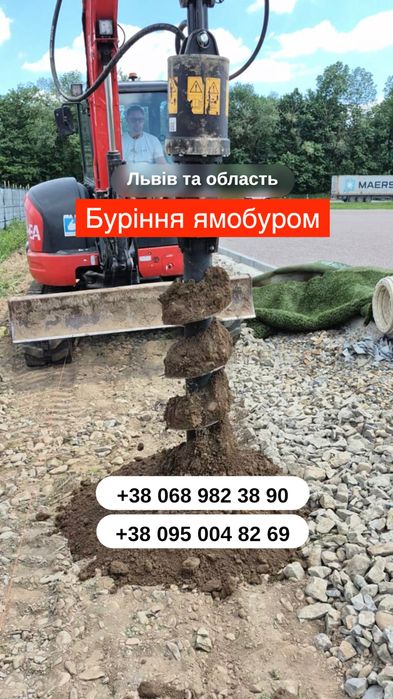 Послуги міні екскаватора-оренда міні  екскаватора