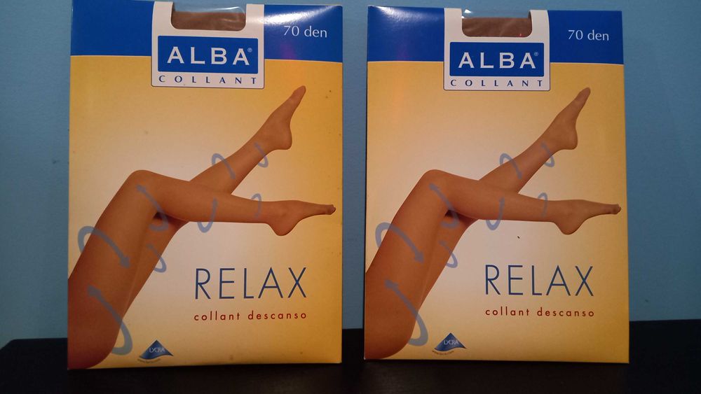 Marca Alba - Collant Relax 70 den - fantasia - lycra - vários