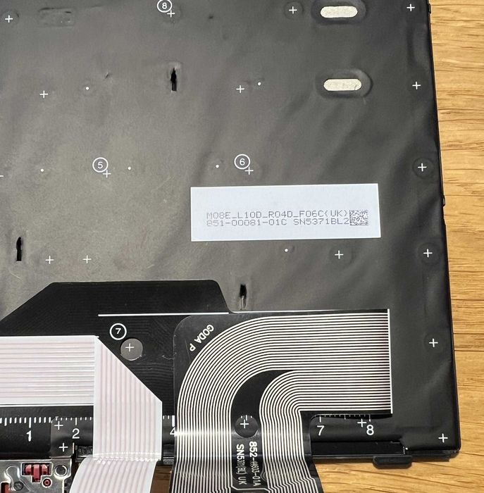 Klawiatura Lenovo ThinkPad P14sGen2-Wer.Niemiecka QWERTZ (FRU 01YP292)