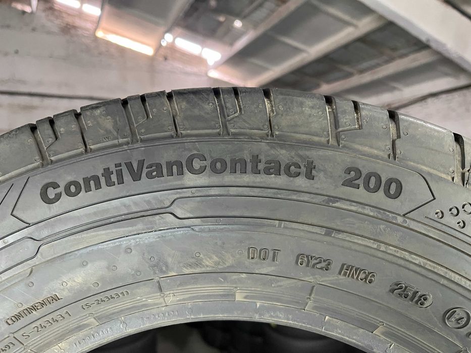 LS2003 Літні шини 205/75r16c Continental ContiVanContact 200 комплект резина р16с