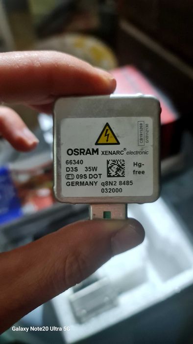 Lâmpadas xenon D3s 35w philips e osram