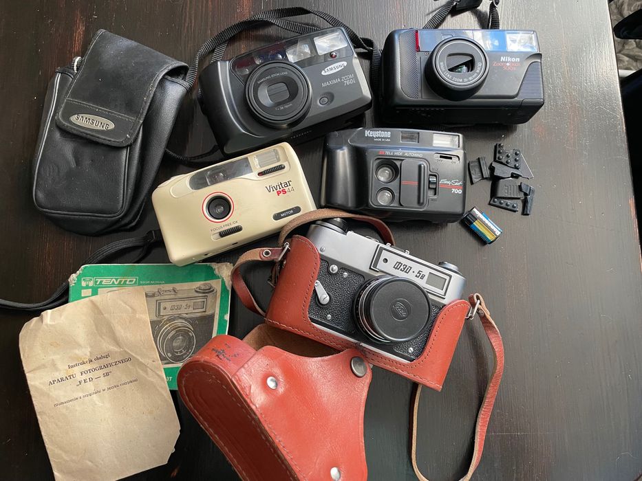 Stare aparaty fotograficzne