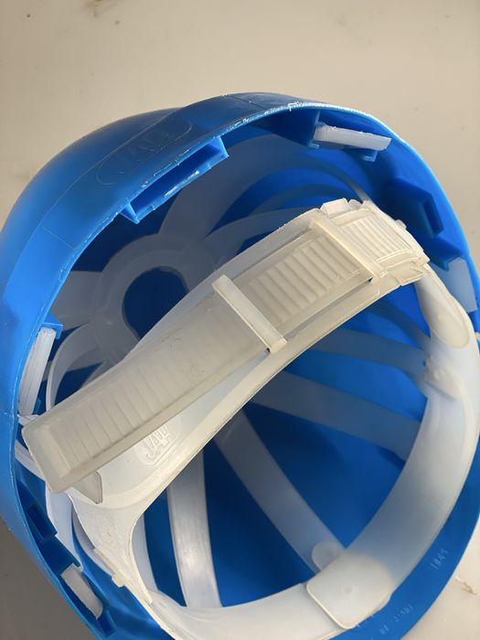 Conjunto de capacetes de proteção