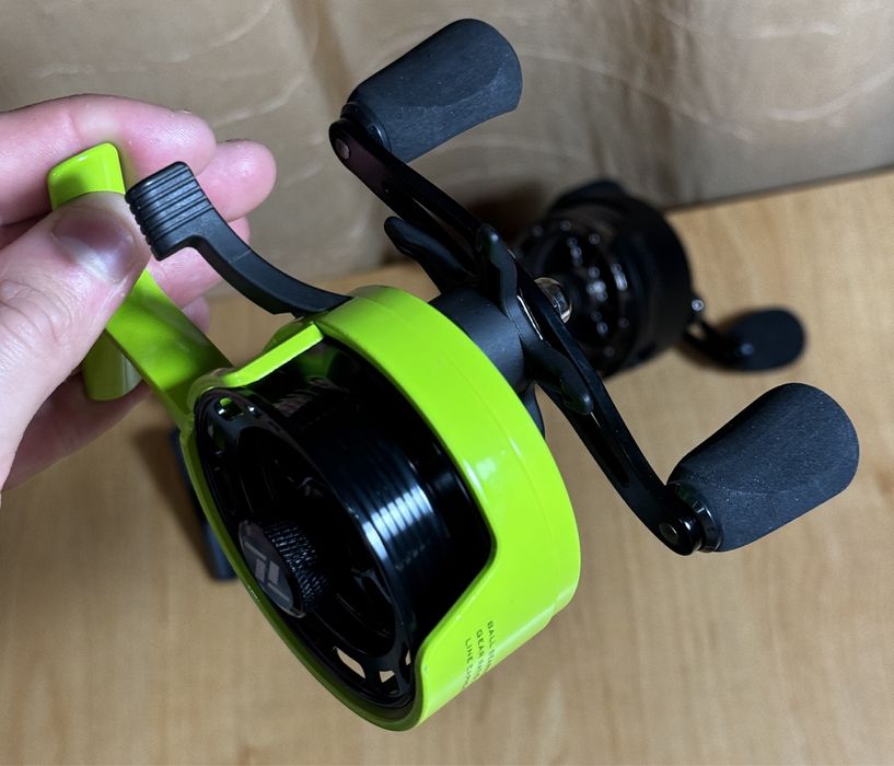 Катушка зимняя мультипликаторная. Катушка для зимней рыбалки
