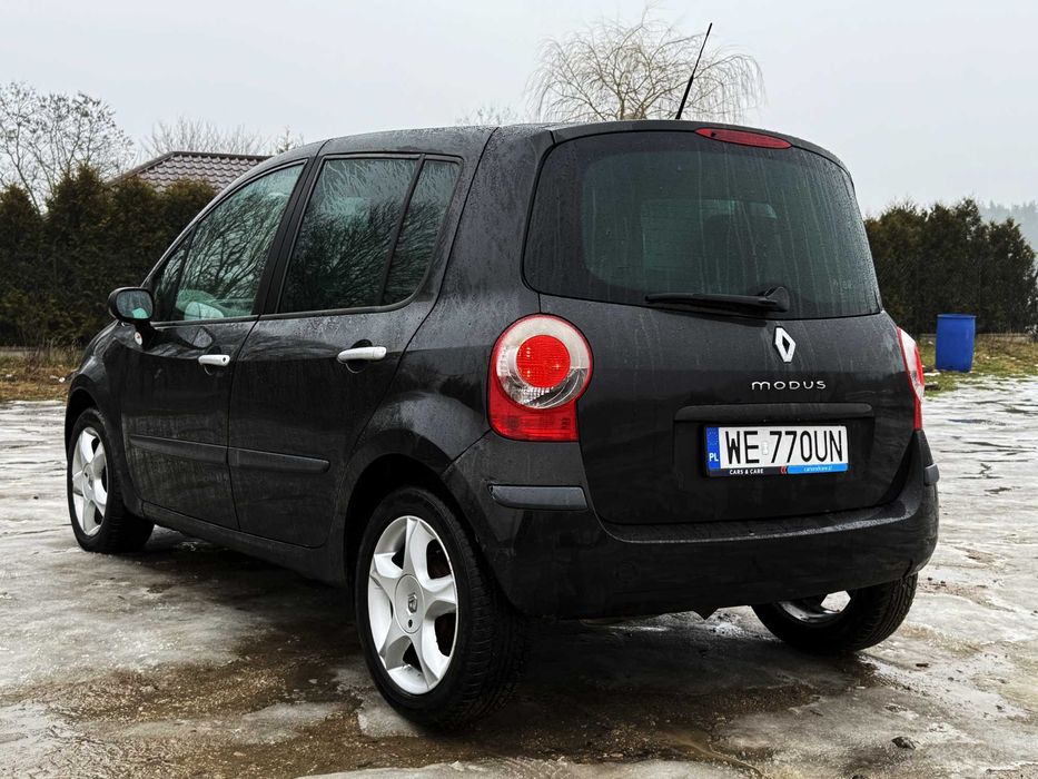 Modus II wł, bezwypadkowy, 100% ori lakier, 1.5dci 85KM - 4,0l/100km