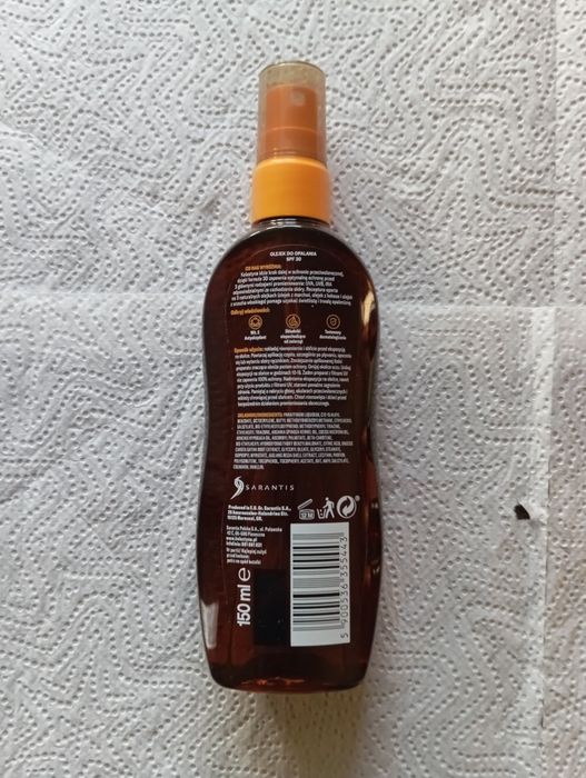 Kolastyna Odżywczy olejek do opalania spf 30 150 ml 5 szt