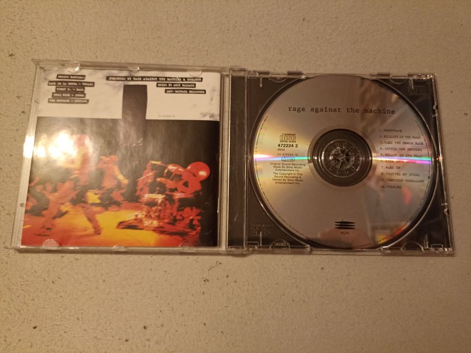 RAGE AGAINST THE MACHINE - S/T !! CD !! Audioslave RHCP Beastie Boys