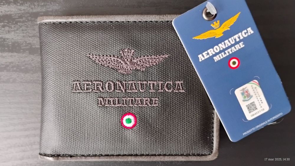 Portfel męski Aeronautica militare.