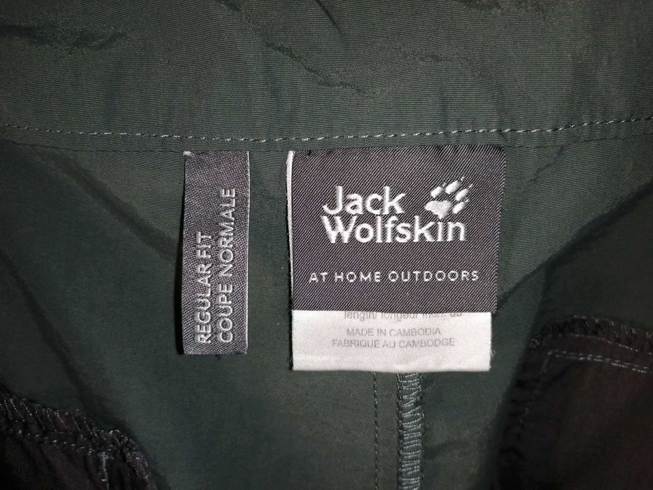 JACK WOLFSKIN Kalahiri Spodnie Męskie E 54 W38 L33 Softshel Super Stan