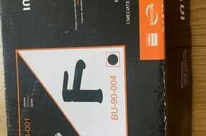 Bateria umywalkowa INVENA  czarna matowa BU90-004 siros