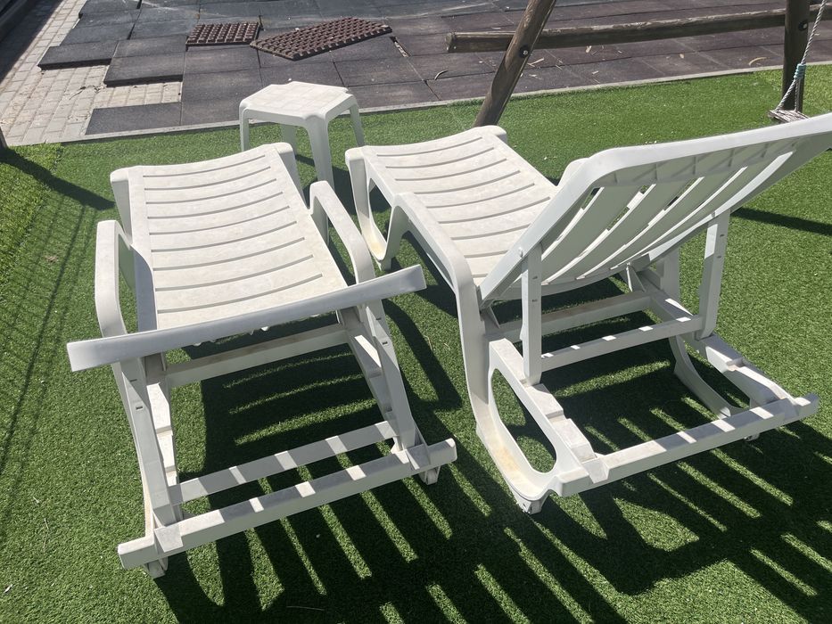 Cadeira piscina jardim