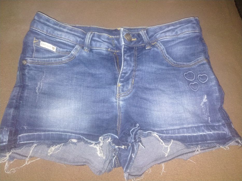 Dziewczęce spodenki jeansowe