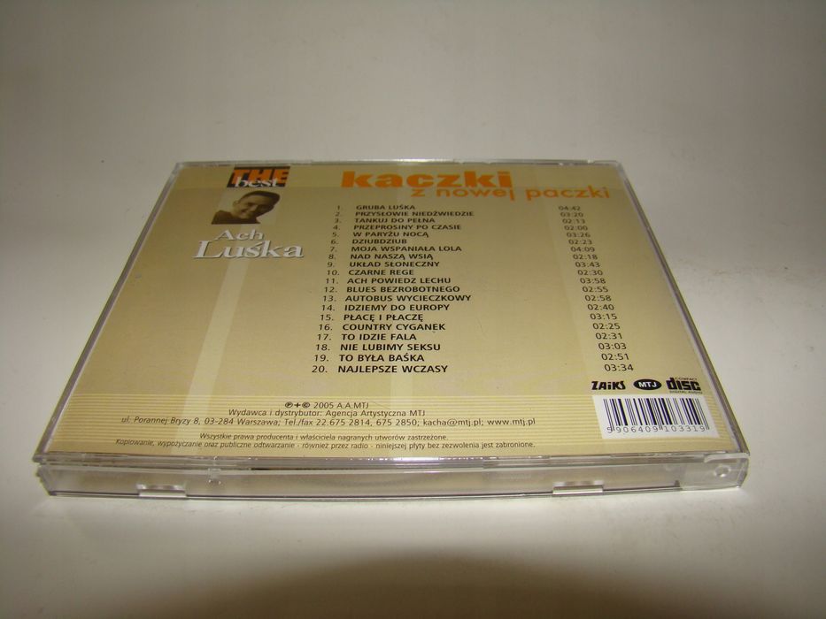 Kaczki Z Nowej Paczki Ach Luśka CD *