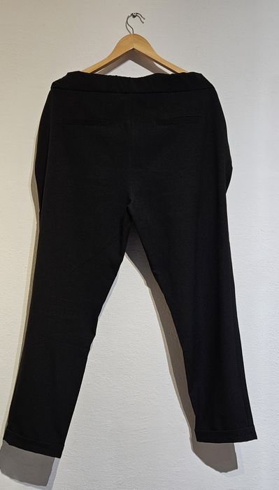Spodnie Next ciążowe czarne dla mamy 42 / 14L duże jak nowe maternity