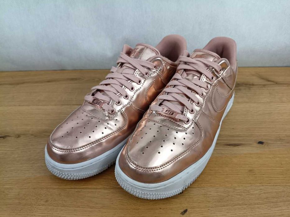 Nike, buty damskie sportowe, Air Force 1 Low Metallic Bronze, rozmiar 42