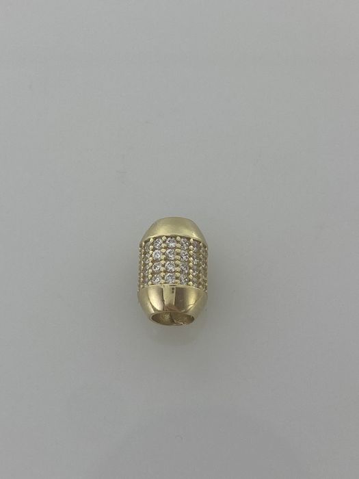 Złoty element charms na bransoletkę Pandora, Próba 585. Nowy (4136)
