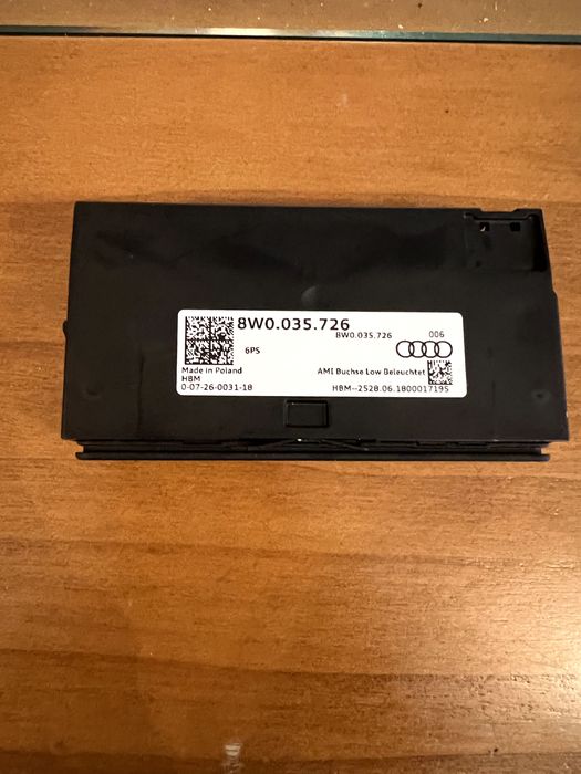 Módulo eletrónico Audi