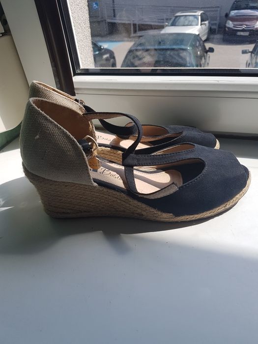 Buty koturny sandaly 39