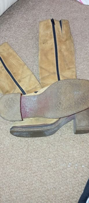 Óptimas botas de camurça forradas NR 37