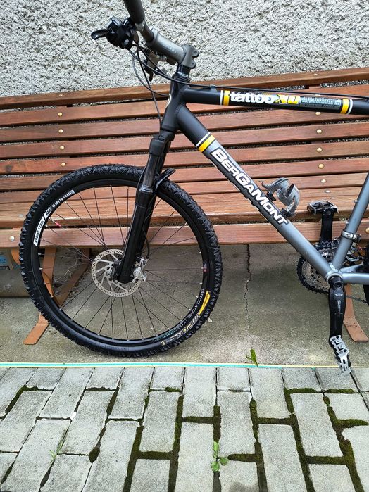 Rower bergamont tattoo hydraulika shimano lx, xt 3x9