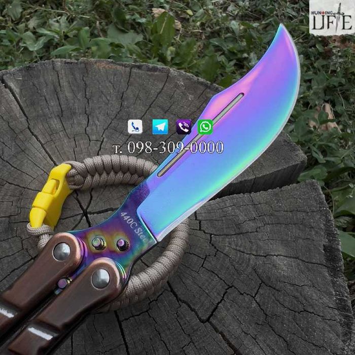 Нож Балисонг/Нож Бабочка/Балисонг/"Counter-Strike butterfly"