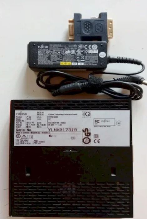Mini PC Fujitsu preto cliente