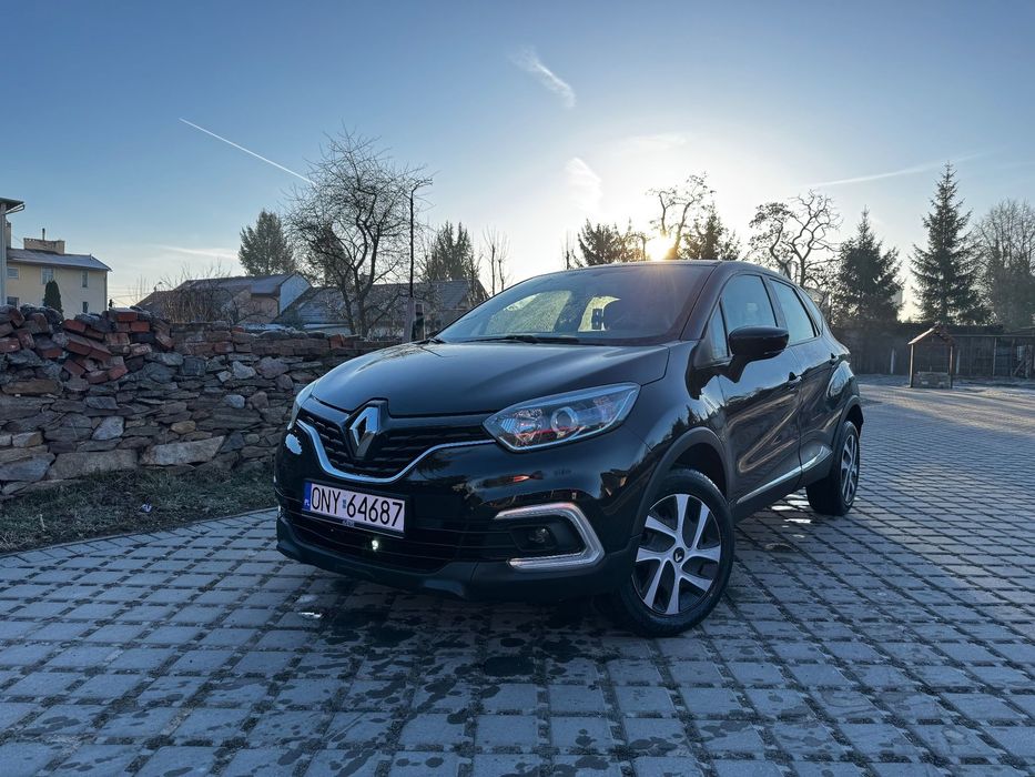 Renault Captur Bezwypadkowy | 0.9 Ładny | Zadbany | Czujniki parkowania | LED