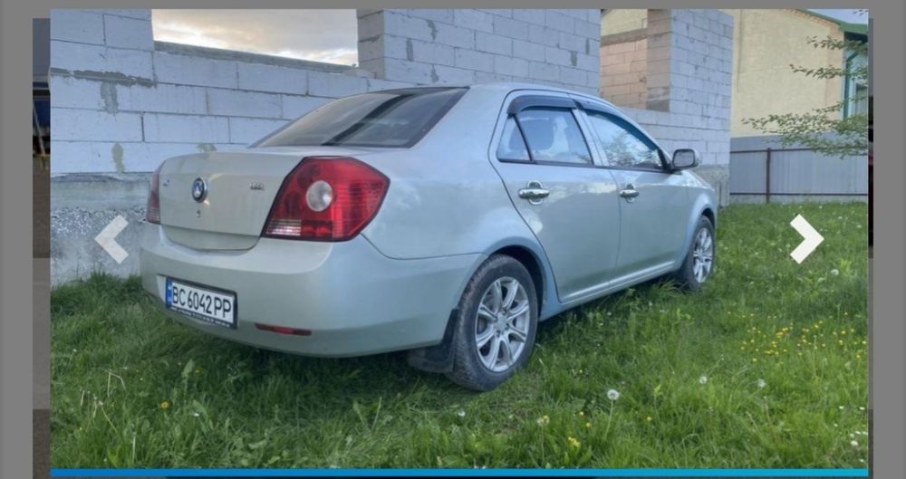Автомобіль Джилі мк