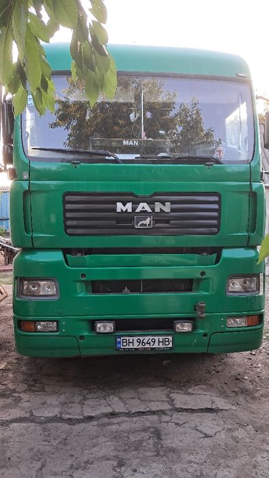 Ціна комлекту MAN tga 2003 з полуприцепом