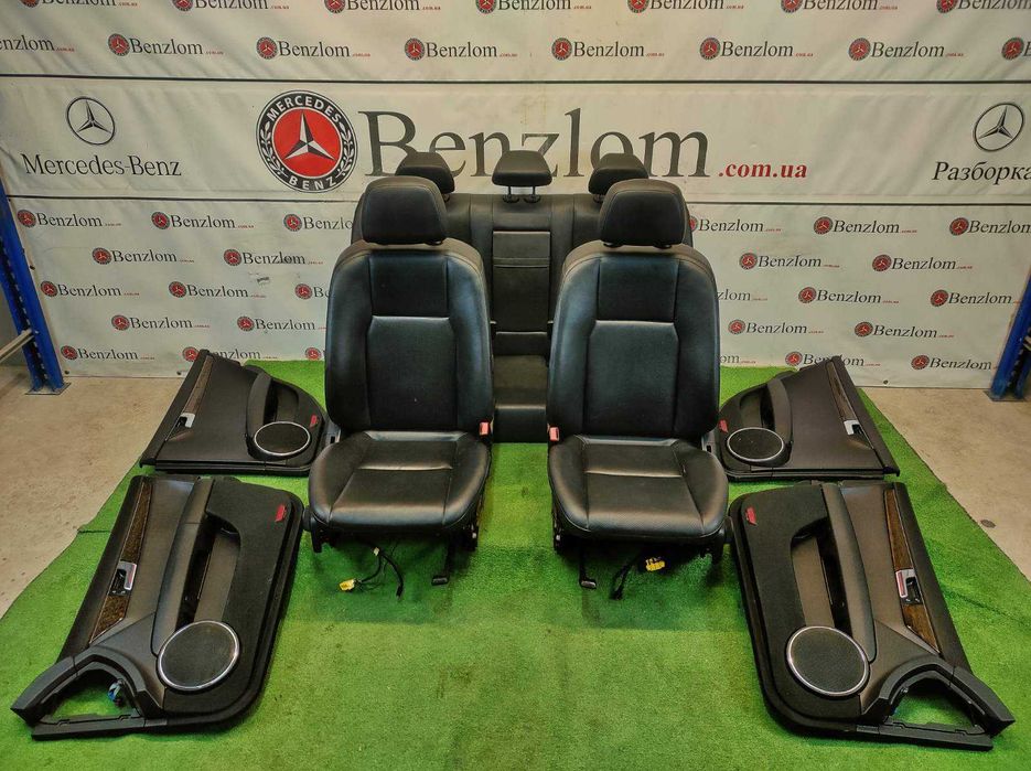 Салон шкіряний комплект сидіння Mercedes W203 204 207 209 210 211 212