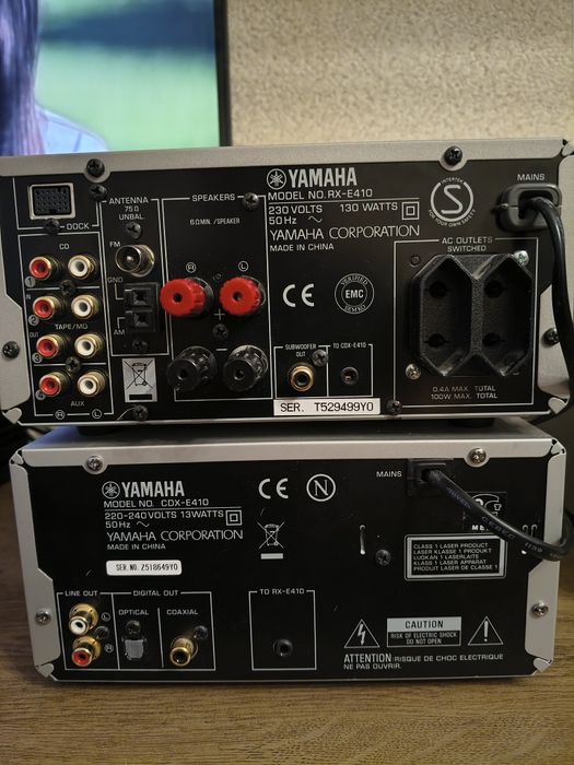 Yamaha e 410 + CD e410+ oryginalny pilot