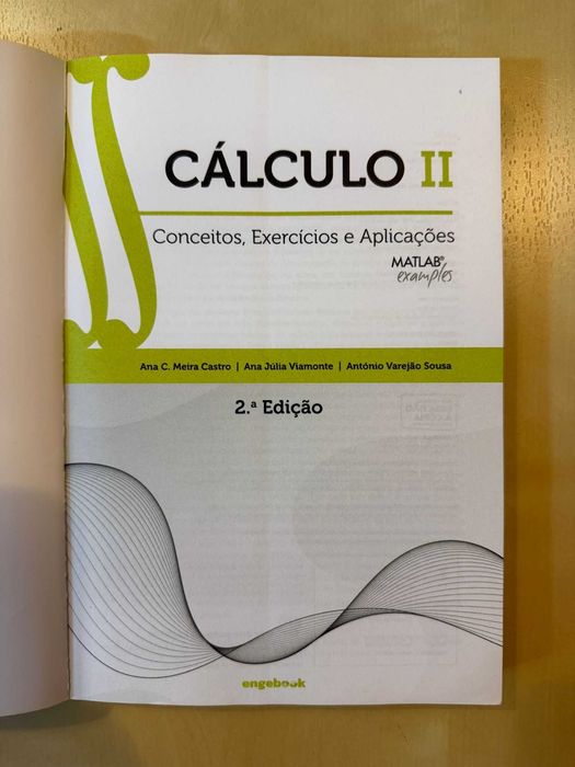 Cálculo II - Ana C. Meira Castro, Ana Júlia Viamonte, António V. Sousa