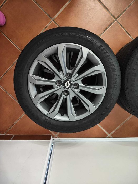 Jantes Renault Clio V – R16 4x100 + Pneus Goodyear