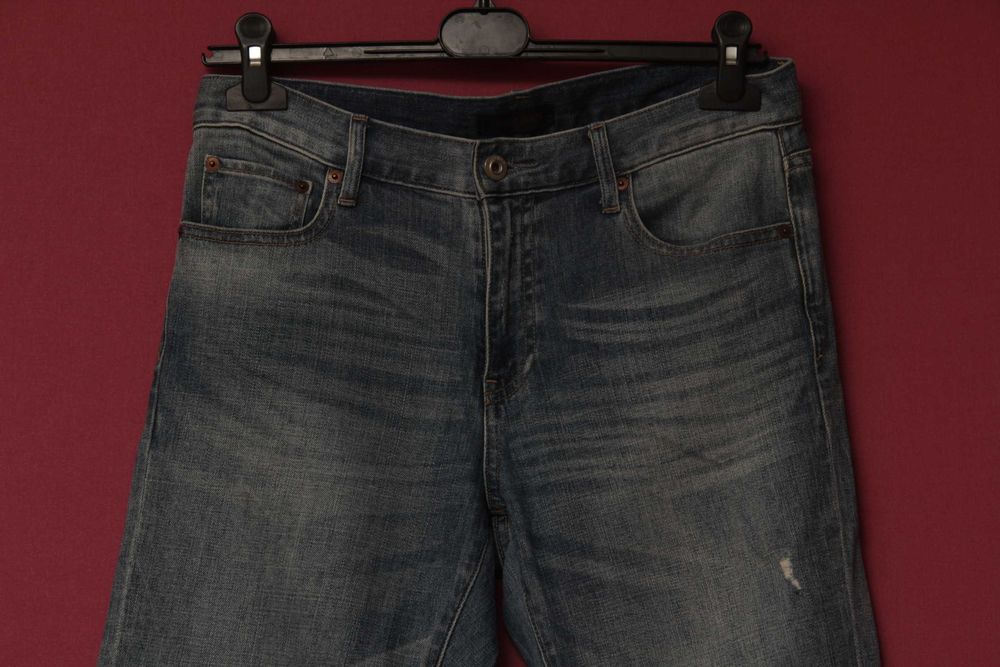 Uniqlo Slim Boyfriend 5 (29-30) джинсы из японского сукна  хлопка