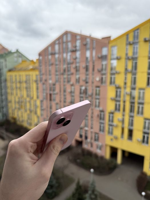 97% Аккум Идеал iPhone 15 128Gb Pink Neverlock Айфон