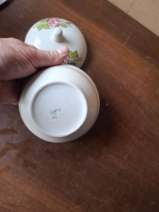 Stara cukiernica porcelana PRL