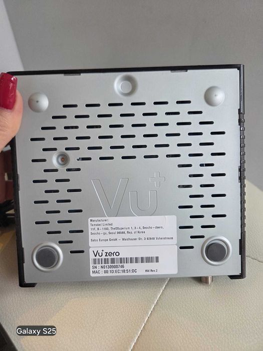 Router satelitarny vu+zero