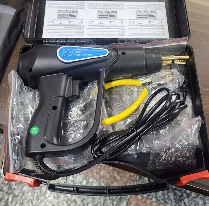 Паяльник для ремонту пластика ремонта бампера со скобами Термостеплер