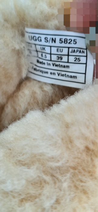 Śniegowce buty UGG 39 wełna merino skòra ORGINAŁ