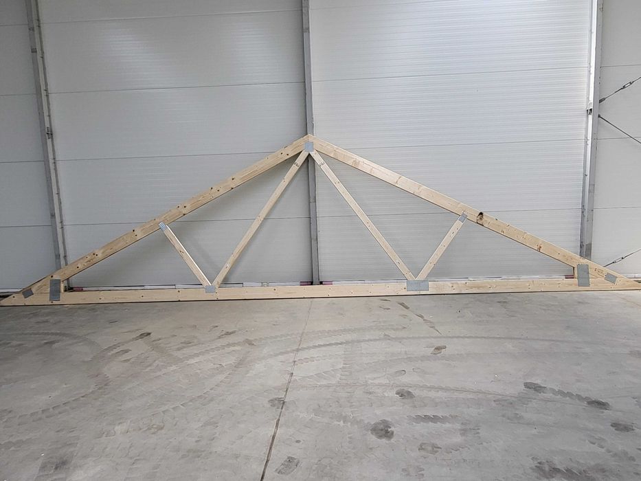 wiązary dachowe, bindry, drewno c24, gotowa więźba