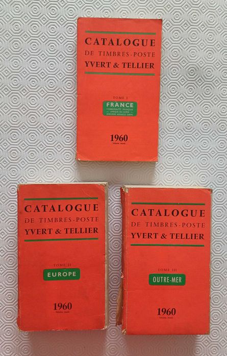Filatelia - Catálogo Yvert et Tellier, 1960