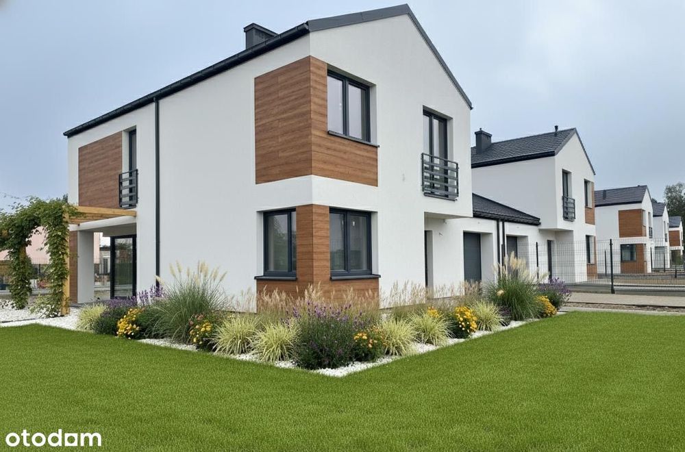 Budynek bliźniaczy 150,66 m2 + działka 550 m2