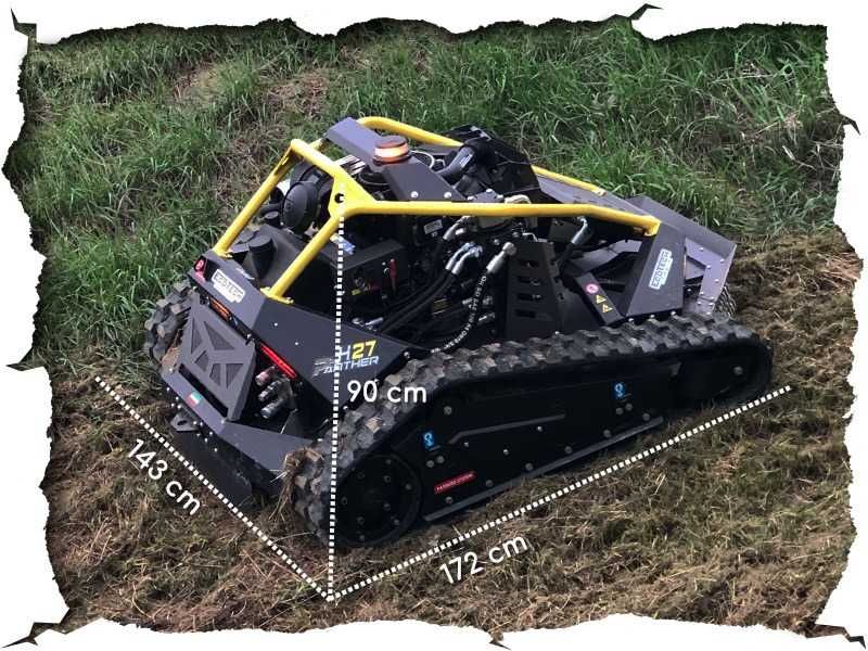 Destroçador de Mato SECO Panther H27 779cc