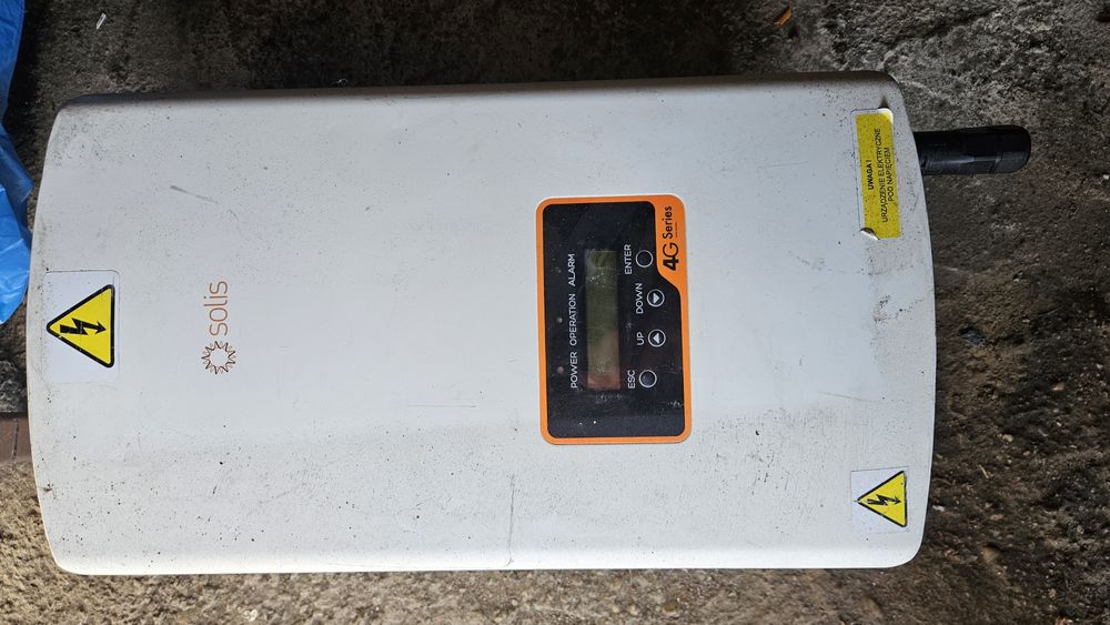 Solis 3P5K-4G  falownik 5KW USZKODZONY