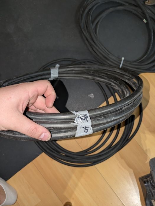 Kabel YKY 5x4 mm² NKT – ok. 6 m – przewód ziemny / siłowy
