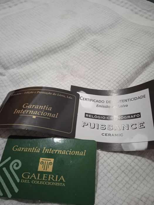 Vendo relogio como novo puissance ceramic suico