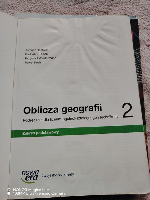 Podręcznik do geografii klasa 2