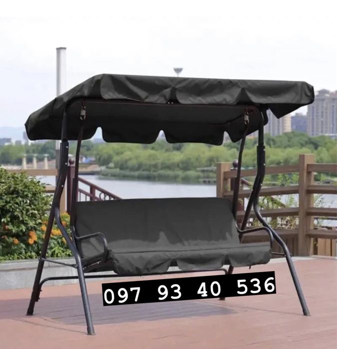 Хіт сезону! Гойдалка садова трьохмісна | Качель садовая | Качеля