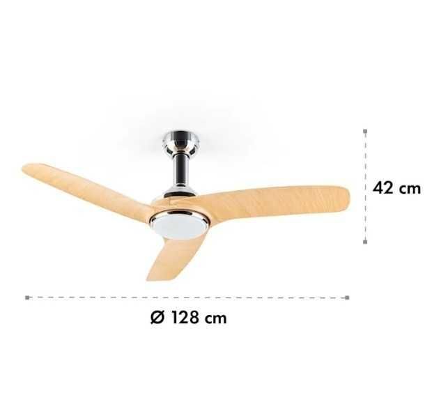 wentylator sufitowy wiatrak lampa klarstein