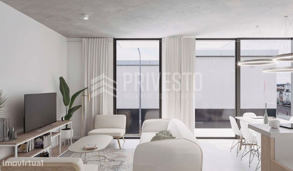 Apartamento T2 NOVO, com terraço - Empreendimento Paiva Couceiro Resid